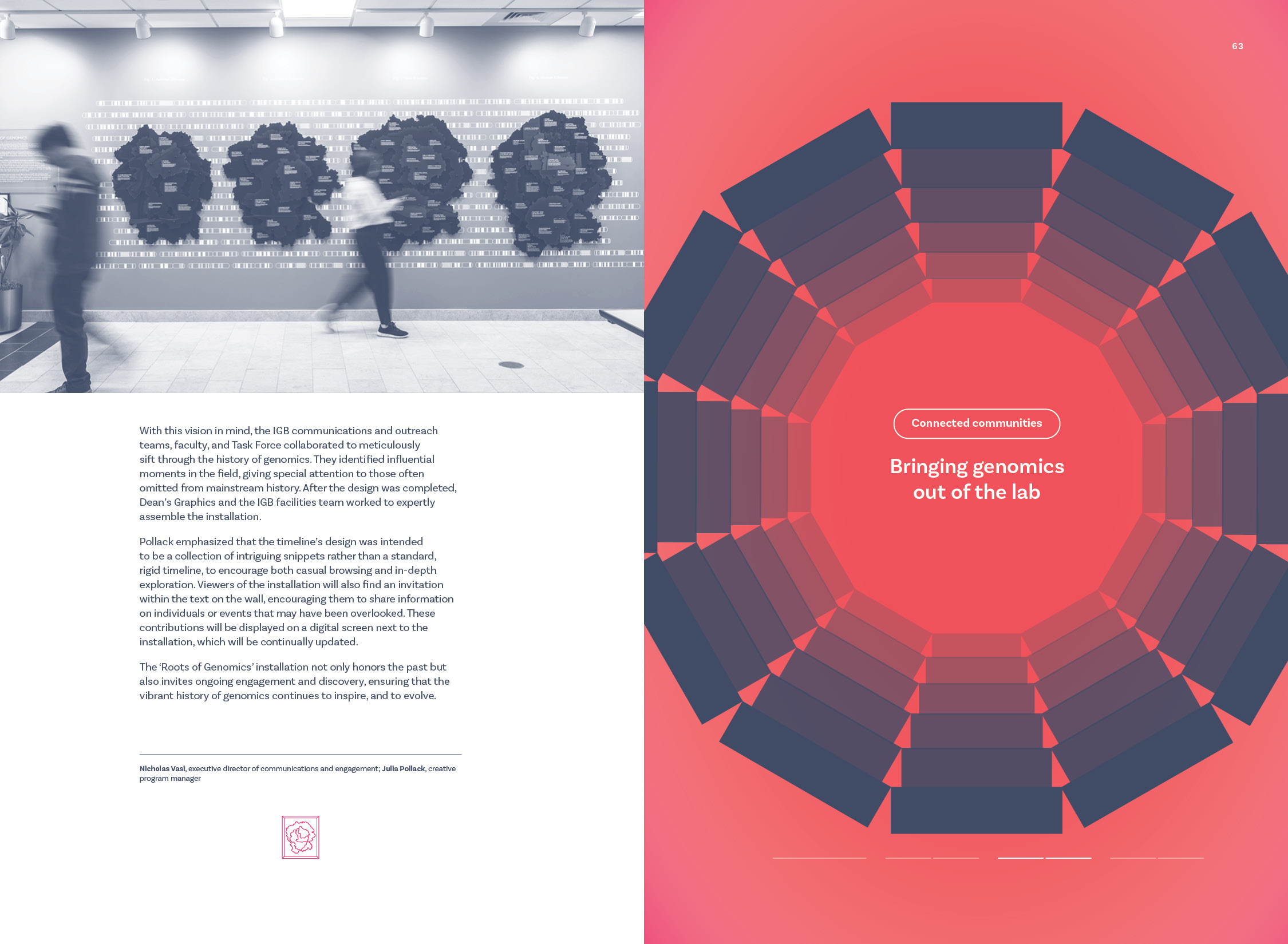 Connected communities stories, Aesthetics in action