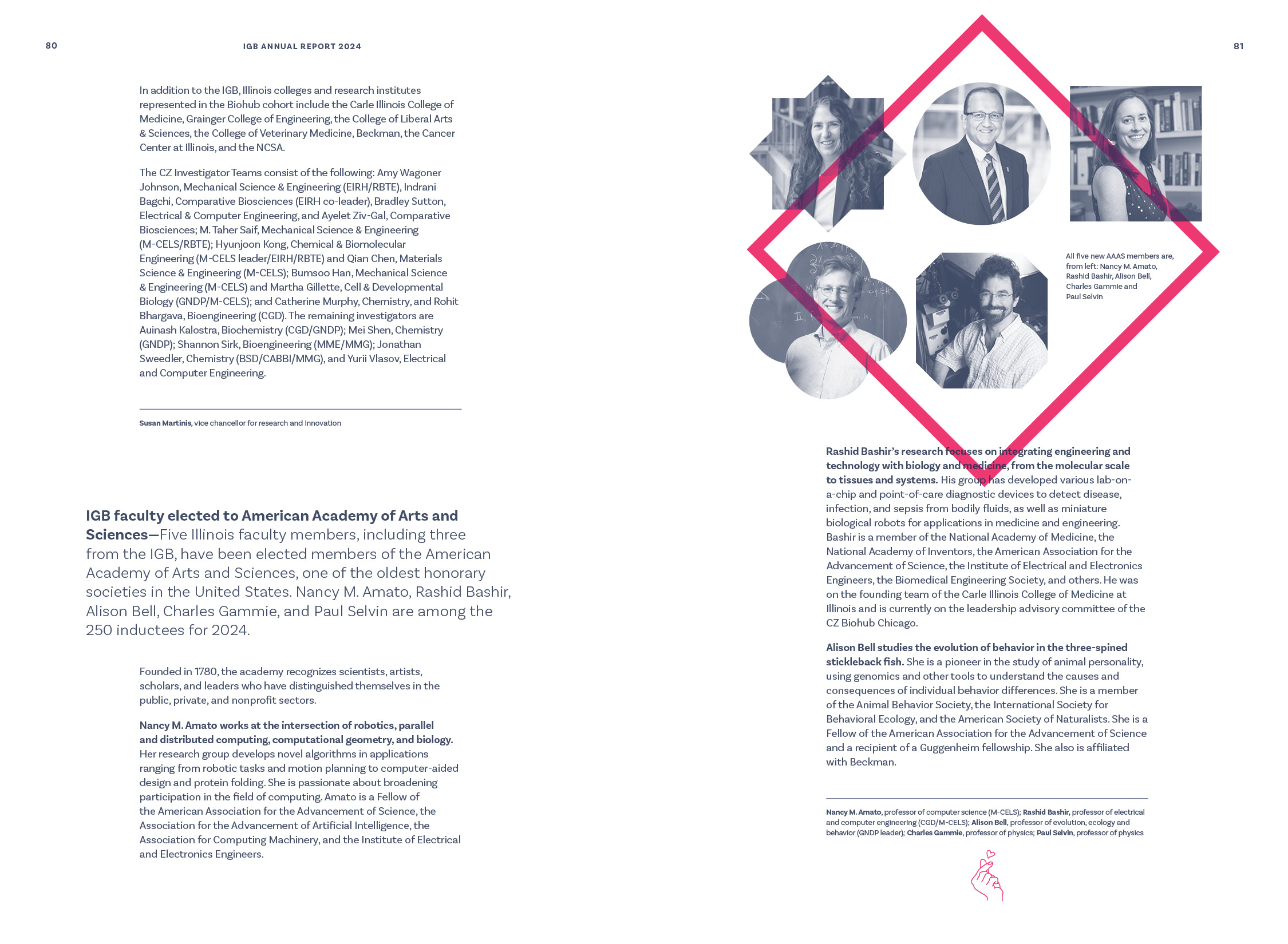 Congrats stories, Spotlight on faculty achievement