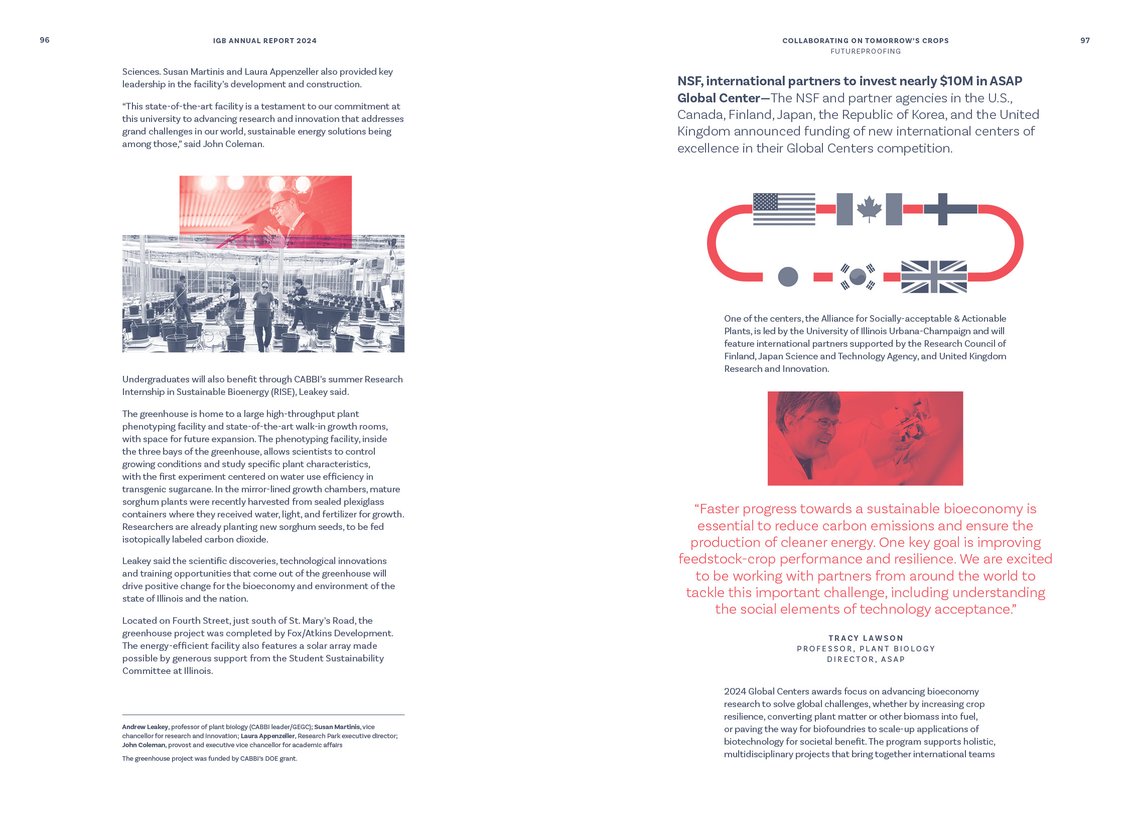Futureproofing stories, Collaborating on tomorrow’s crops