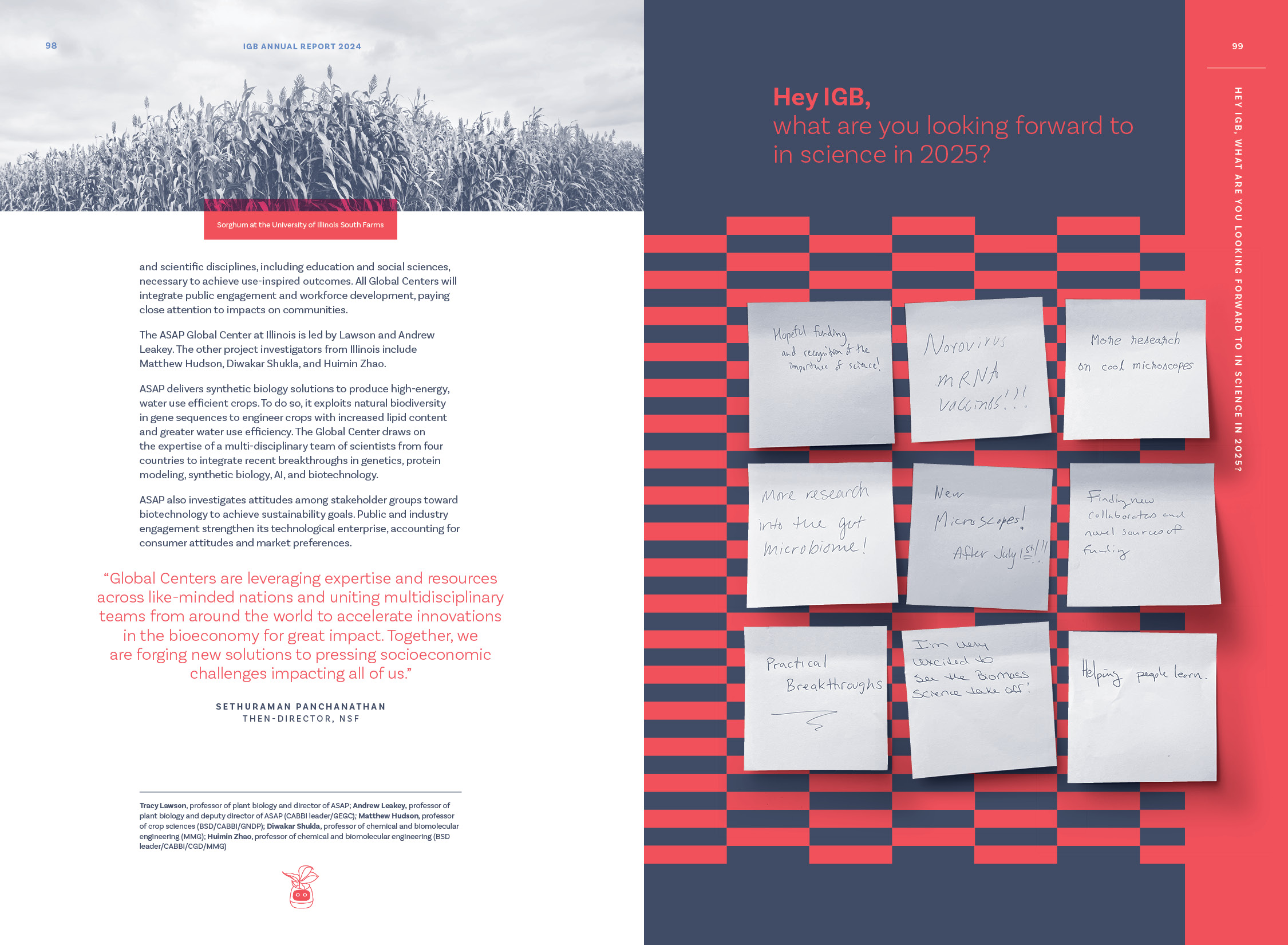 Futureproofing stories, Collaborating on tomorrow’s crops