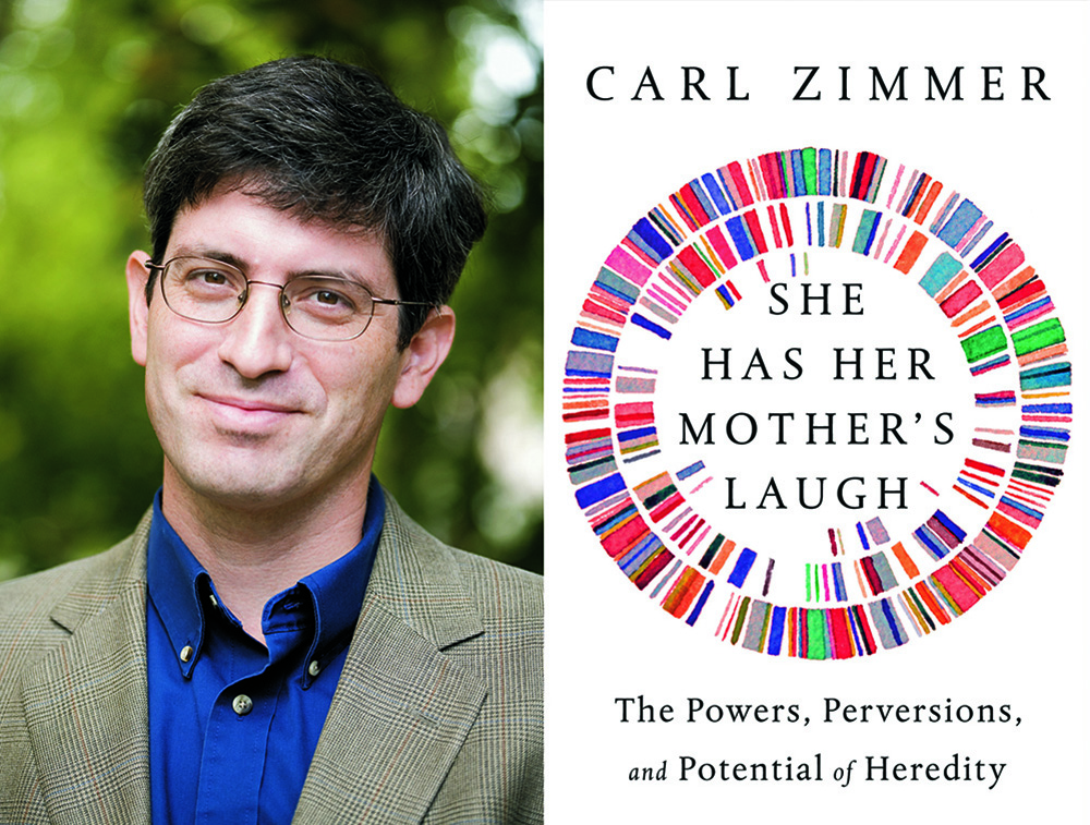 Award-winning author and columnist Carl Zimmer speaks on new book